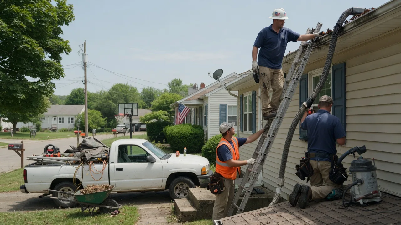 Gutter Installation in Sumerco, WV near me